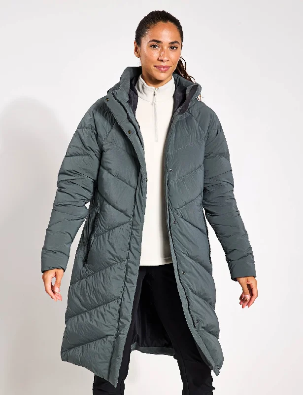 Marienplatz Coat - Slate Green Modern Women's Tech