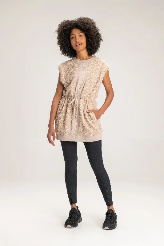 Fluffy Maxi Vest Refined Women's 