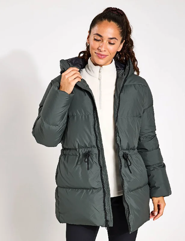 Kirschallee Jacket - Slate Green Refined Women's Hand - crafted