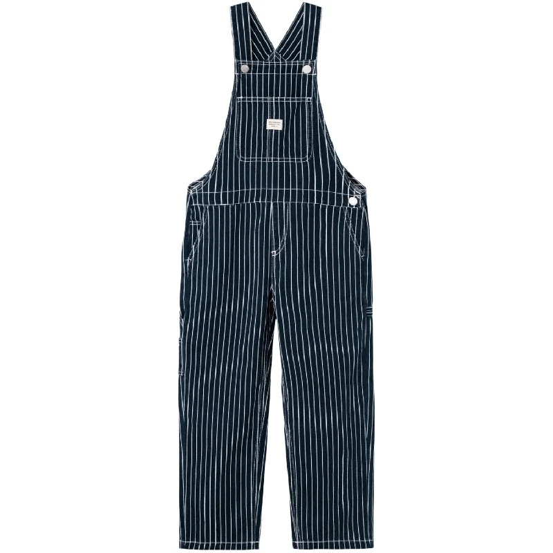 Name It Dark Sapphire Mine Straight Twill Overall Hip Women's Retro
