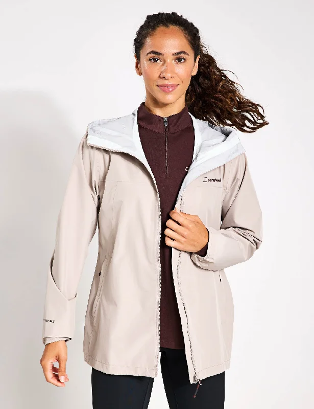 Deluge Pro 3.0 Waterproof Jacket - Taupe Modern Women's 