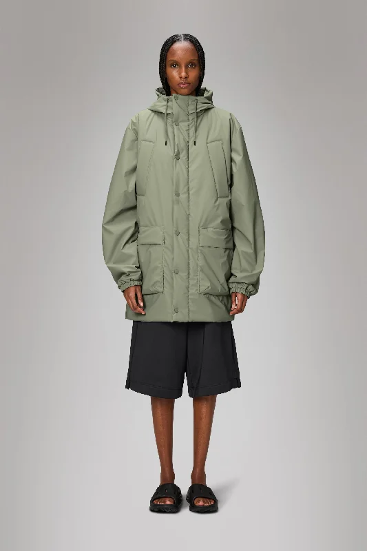 Lohja Long Insulated Cargo Jacket Feminine Women's Style 