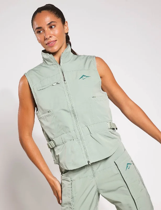 Trail Repel Running Vest - Jade Horizon/Bicoastal European