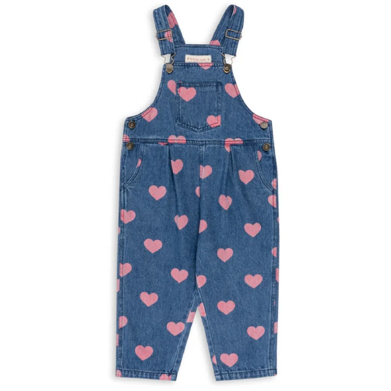 Konges Sløjd Bon Coeur Pink Magot Overalls Gots Unique Women's Upcycled
