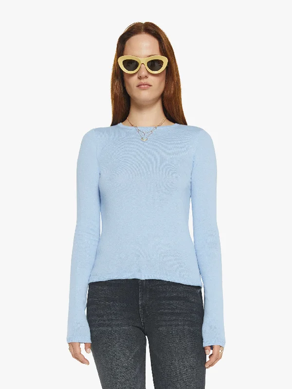 XiRENA Crewe Sweater - Salt Blue Sleek Women's 
