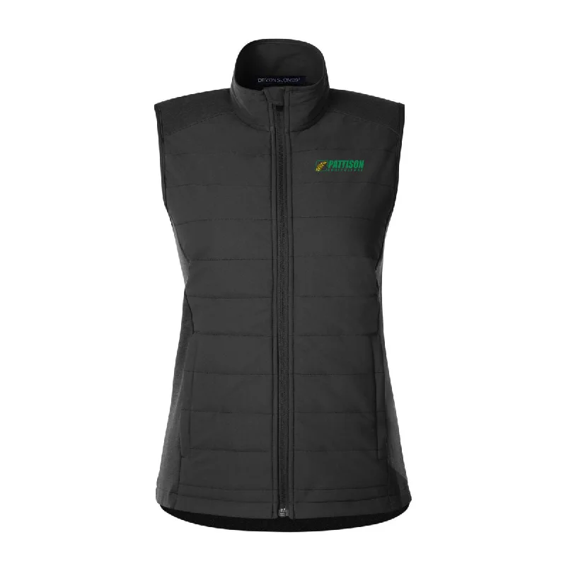 Ladies Devon & Jones New Classics Charleston Hybrid Vest Modern Women's 