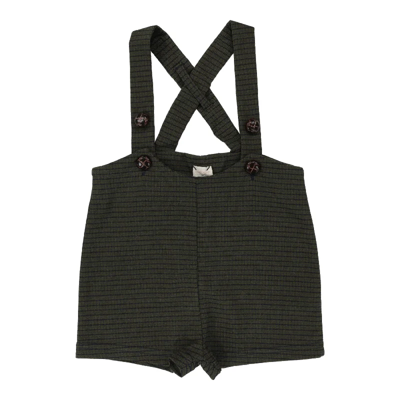 Analogie By Lil Legs Plaid Suspender Shorts Mini Plaid Cool Women's Skate