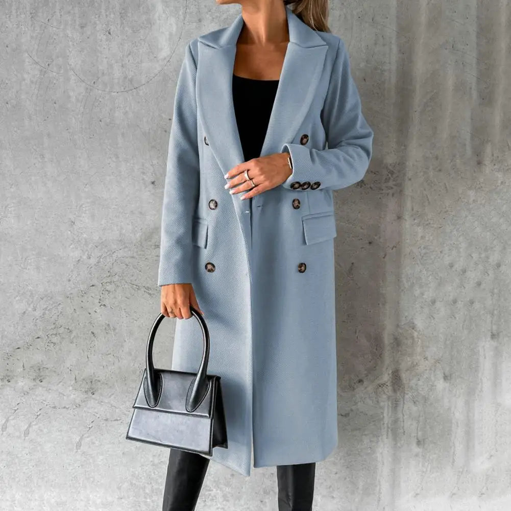 Judith™ Elegant Wool Trenchcoat Elegant Women's Formal 