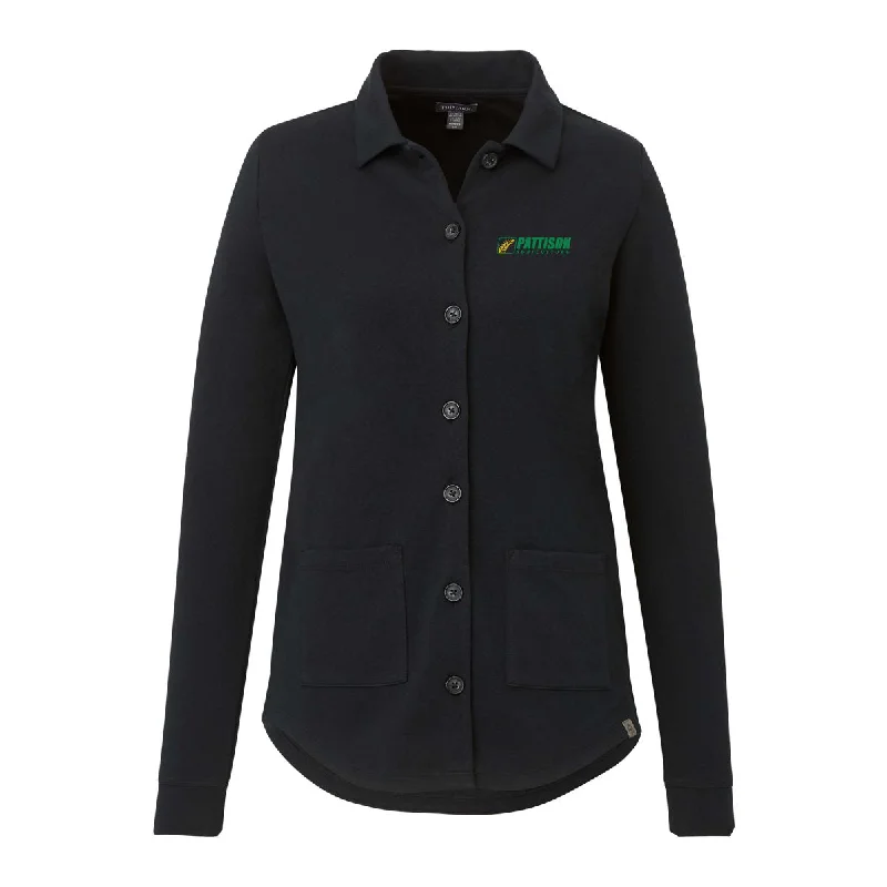 Ladies Rigi Eco Knit Button Cardi Australian Beach