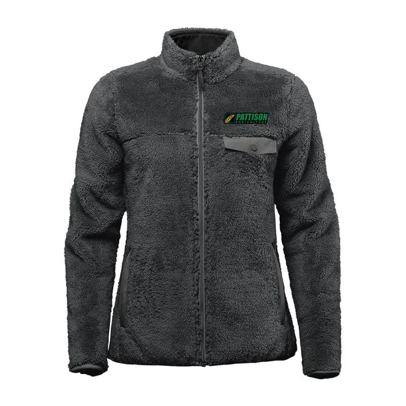 Ladies Bergen Sherpa Fleece Jacket Modern Women's 