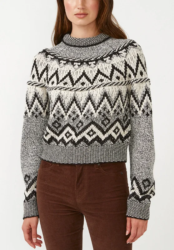 Lesina Women's Sweater in Heather Grey - SW0029F British Gentlewoman Style