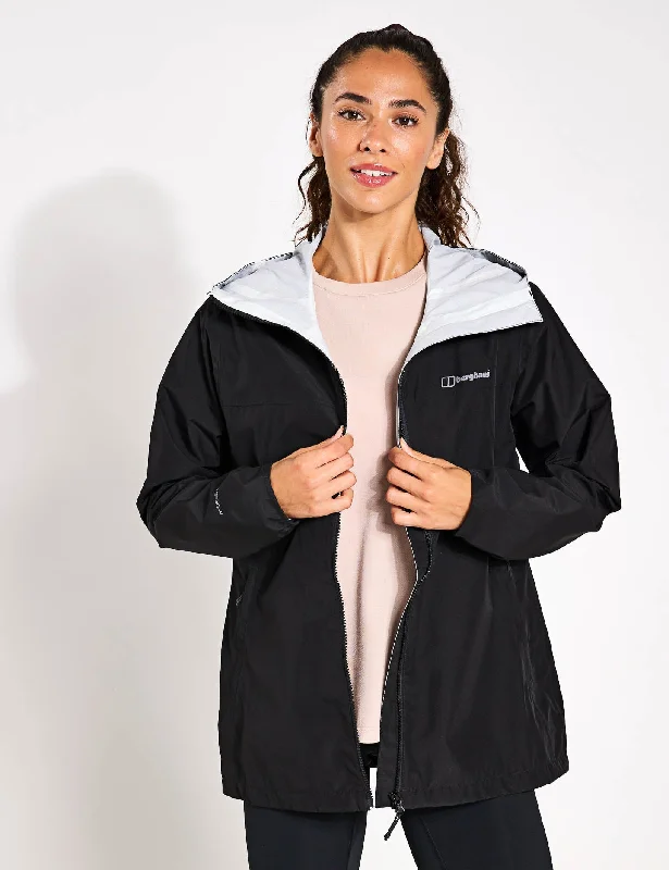 Deluge Pro 3.0 Waterproof Jacket - Jet Black Refined Women's 
