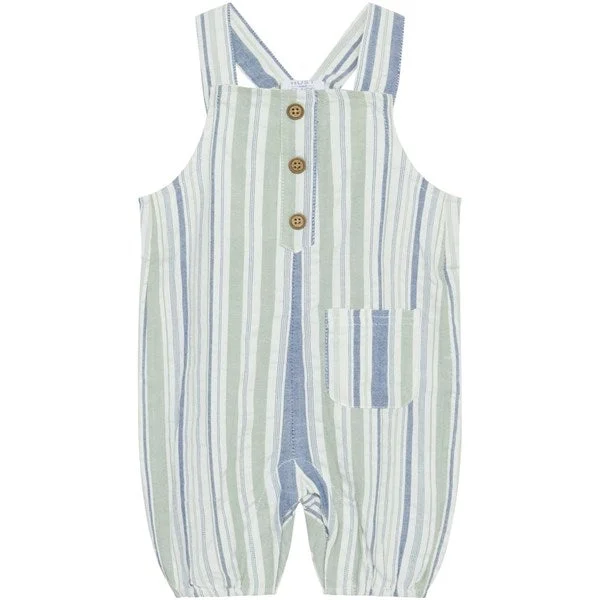 Hust & Claire Baby Jade Green Marko Overalls Sustainable Organic