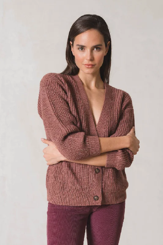 Indi & Cold 3 Button Cardigan Vintage Women's 1970S 