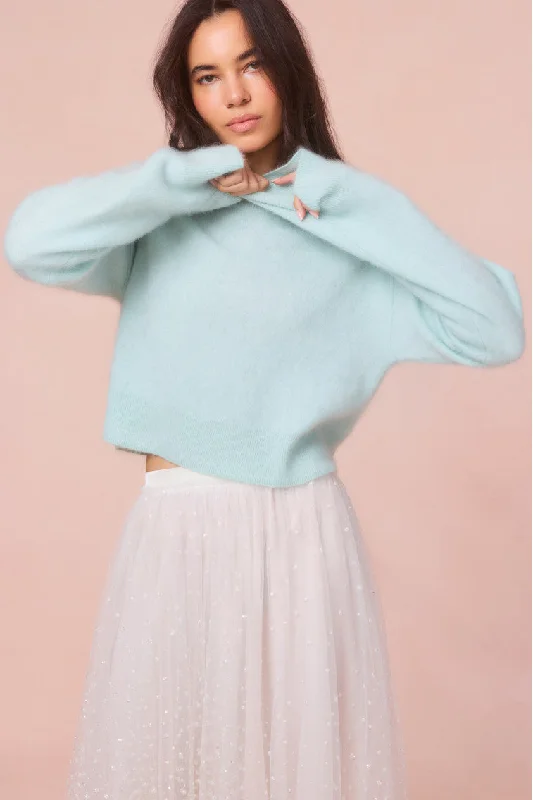 Bellman Pullover - MINT GELATO Sleek Women's Metallic