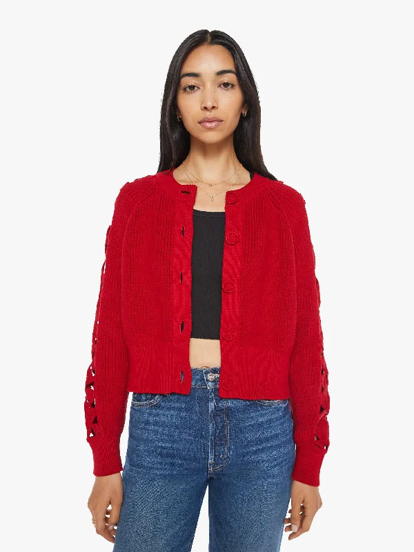 The Crop Rib Cardigan - Piece Of The Puzzle Laid - back Women's Style