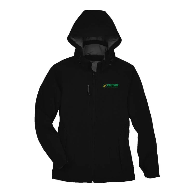 Ladies North End Women's Glacier Insulated Soft Shell Jacket Earthy Women's Hemp - based