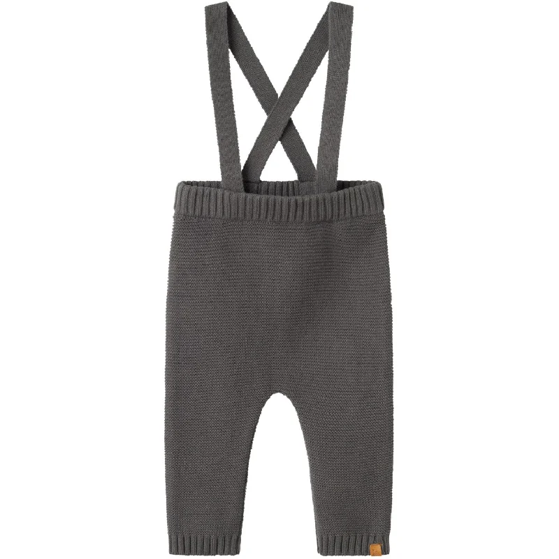 Lil'Atelier Pewter Kadin Knit Pants Practical Women's Multi - 