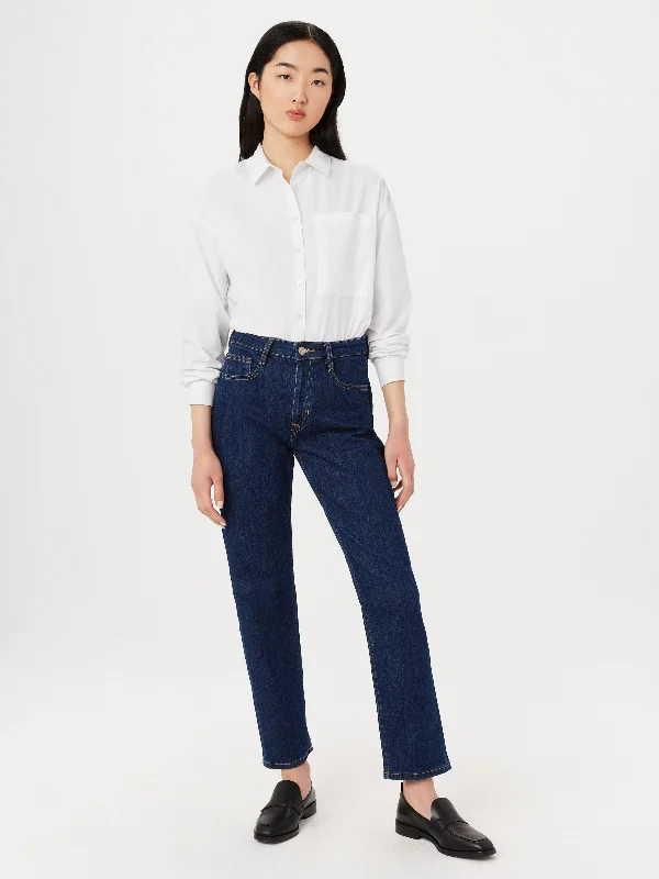 The Cyndi Straight Jean in Dark Wash garde