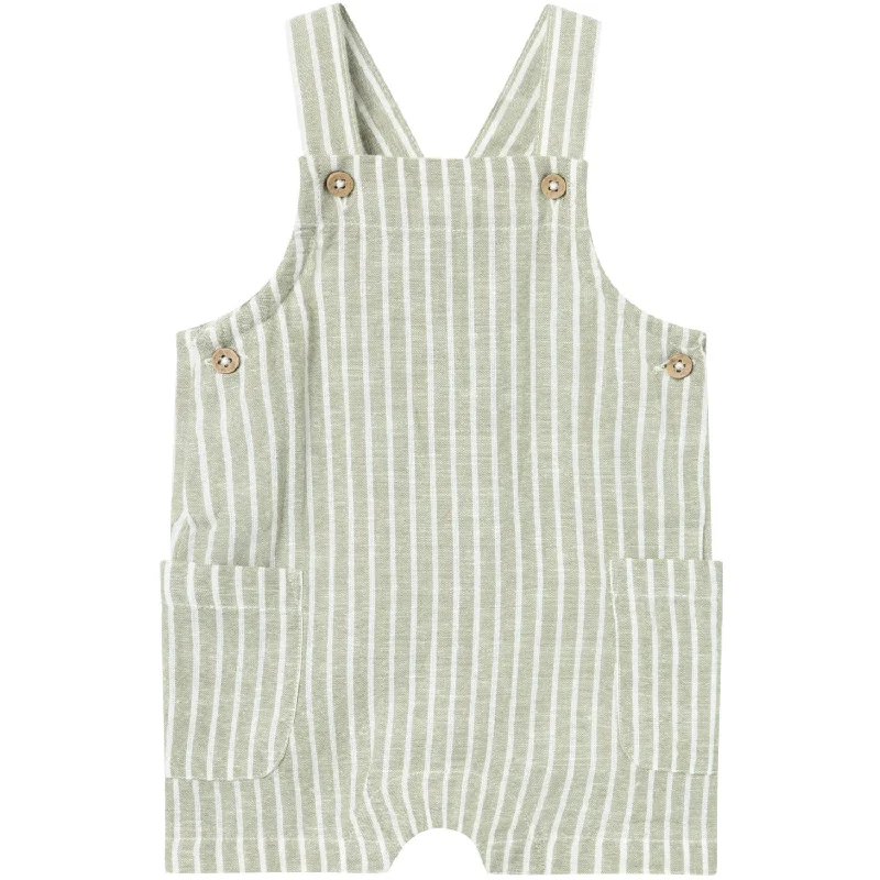 Name It Oil Green Hilom Short Overall Youthful Women's Anime - inspired