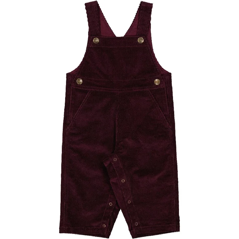 MarMar Heavy Cord Deep Mulberry Ruben Overalls Artistic Women's Avant - 