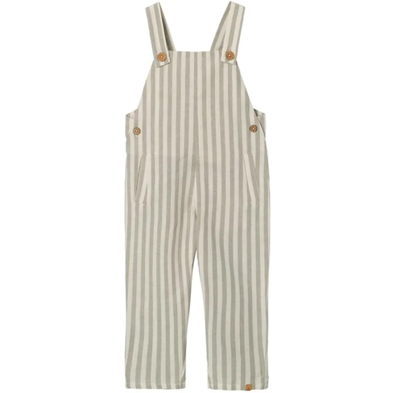 Lil'Atelier Turtledove Dino Overall Bold Women's Animal Print