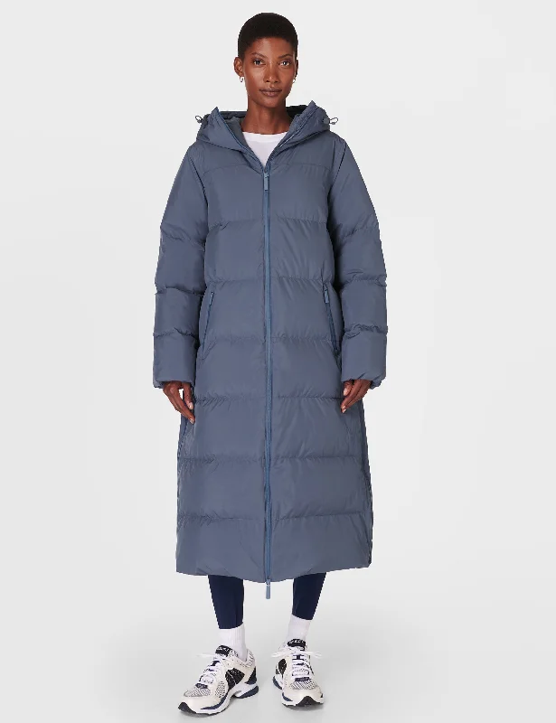 Nimbus Longline Puffer - Endless Blue Women