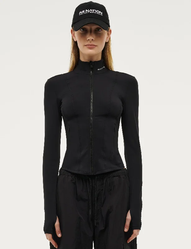 Breakthrough Jacket - Black British Gentlewoman Style