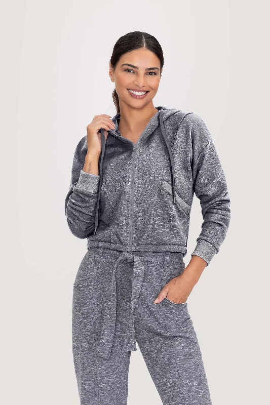 Soft Minimal Jacket Sleek Women's Metallic