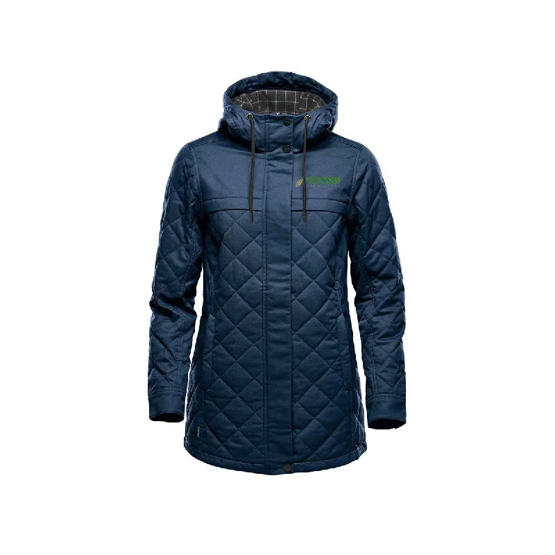 Ladies Bushwick Quilted Jacket Disco
