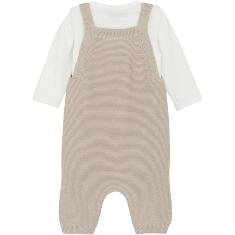 FIXONI Doeskin Body And Knit Romper Set Laid - back Women's Vibe