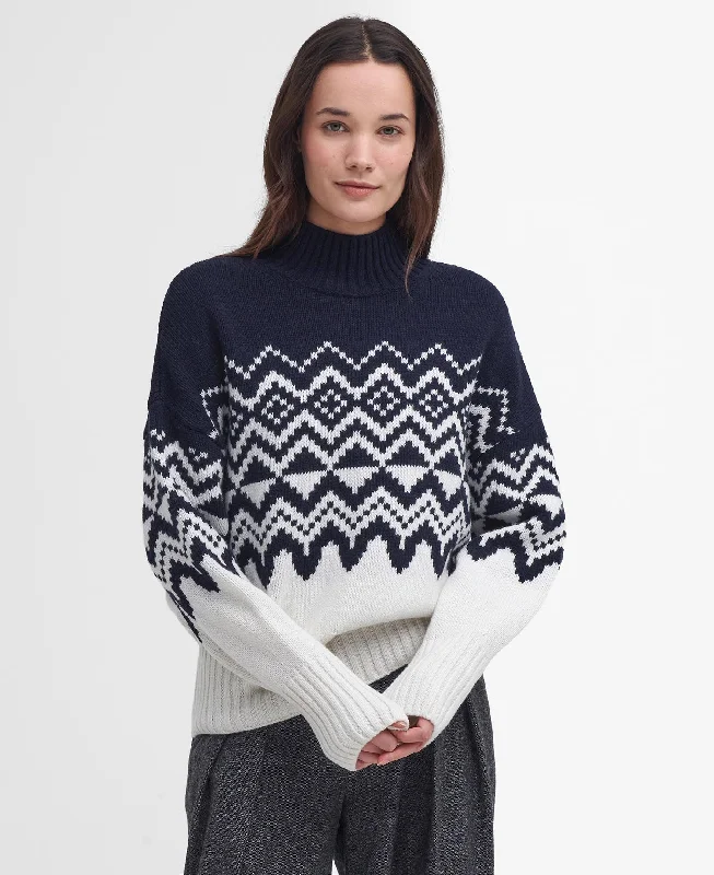 Gwyn Knitted Jumper Sleek Women's Metallic