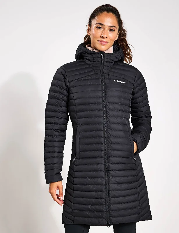 Nula Micro Jacket Long - Black Country
