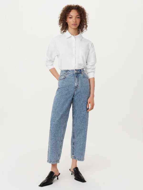 The Janis Wide Balloon Jean in Light Wash Rugged Women's Outdoor 
