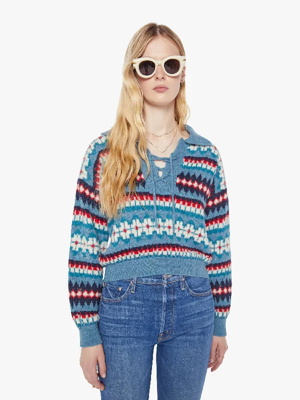 The Lace Up Pull Jumper - Oh Really? performance