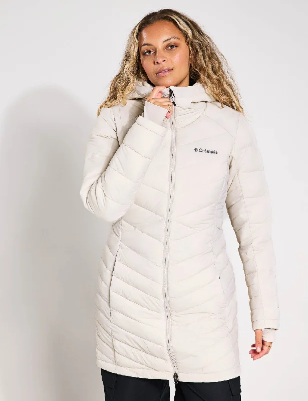 Joy Peak II Hooded Mid Insulated Jacket - Dark Stone performance