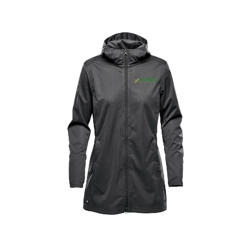 Ladies Belcarra Soft Shell Jacket Dapper Women's Bow - adorned