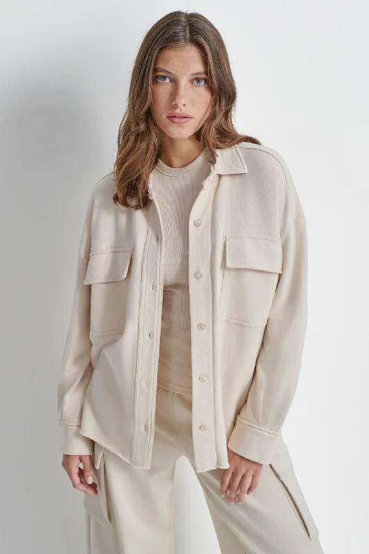 RELAXED SHIRT JACKET Bold Women's Statement