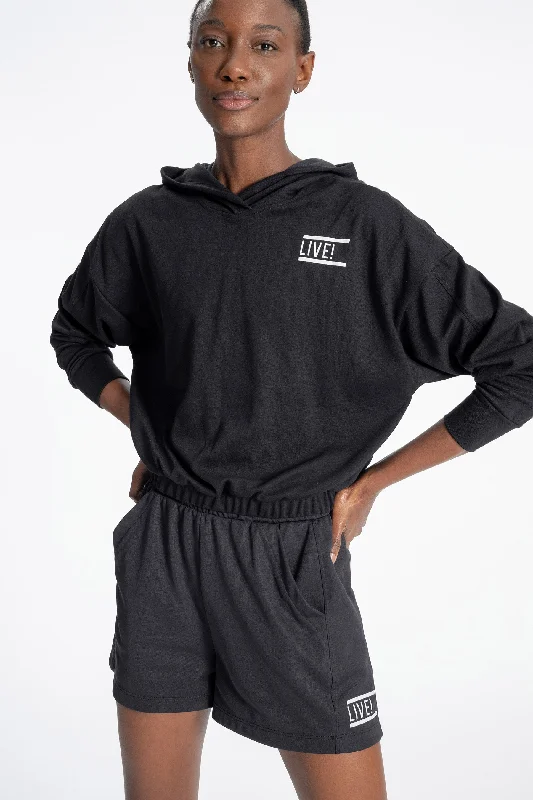 Cropped Doubleway Sweatshirt Cozy Women's Winter