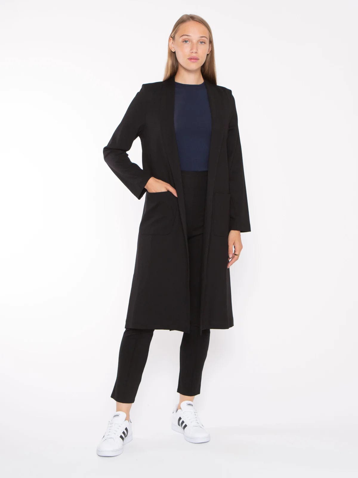 Ripley Rader Ponte Knit Smoking Jacket Refined Women's 