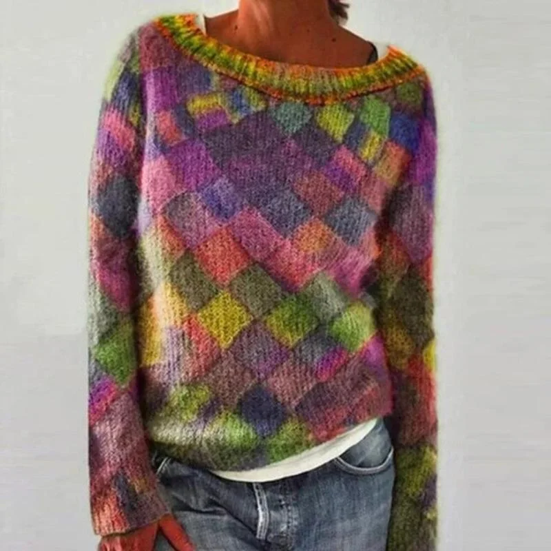 Eliana™ Vibrant Sweater Edgy Women's Punk