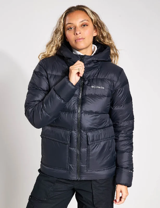 Harmony Falls Hooded Down Jacket - Black Artistic Women's Avant - 