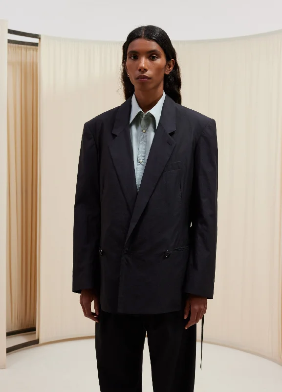 BELTED LIGHT TAILORED JACKET Unique Women's Upcycled