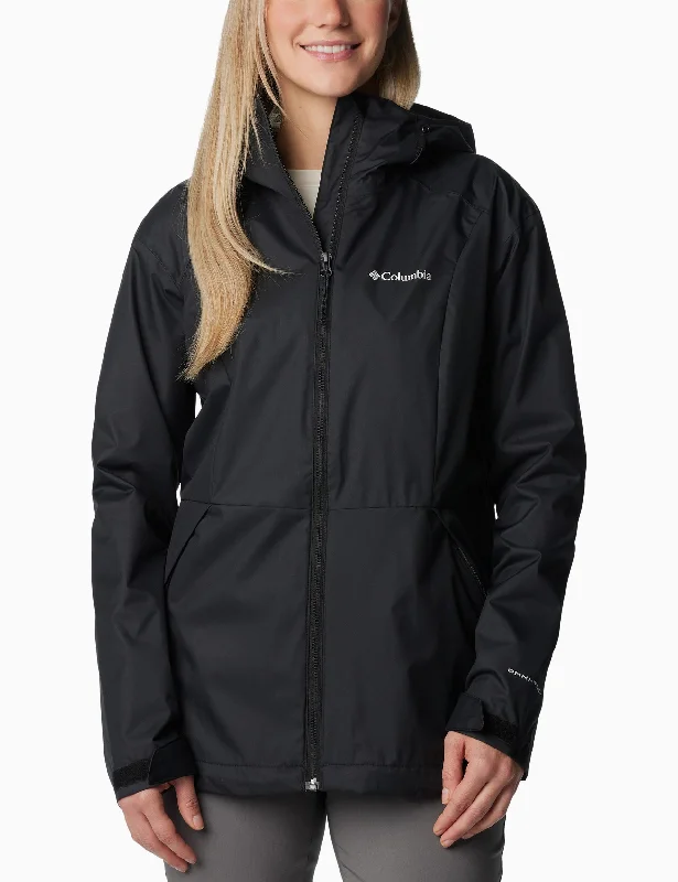 Inner Limits III Waterproof Jacket - Black Refined Women's Hand - crafted