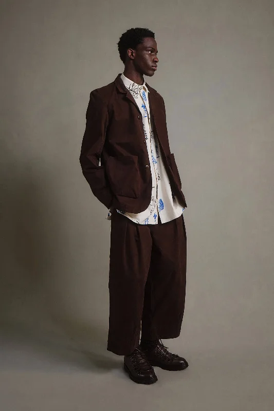 THE BOOKBINDER JACKET / WORK TWILL UMBER Vacation