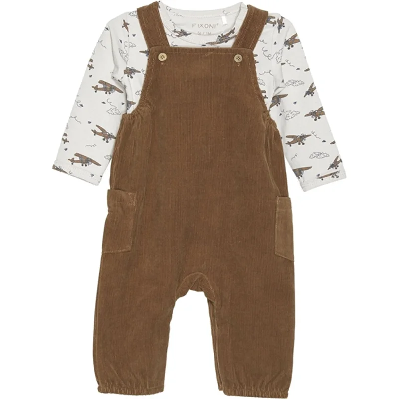 FIXONI India Ink Set w. Body & Cord Romper Modern Women's 
