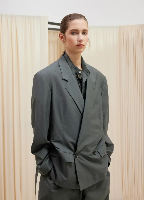 BELTED LIGHT TAILORED JACKET Dapper Women's 1920S