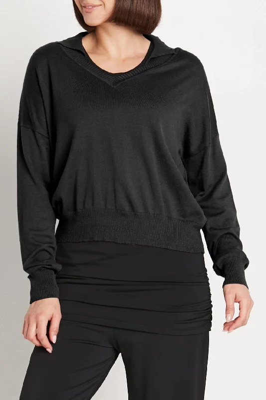 Planet Pima Cotton Preppy V Neck Sweater garde