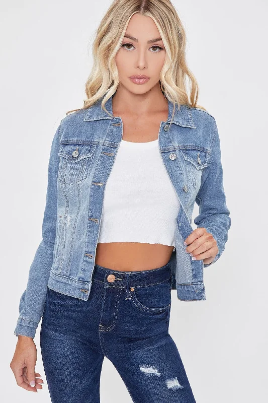 Women's Classic Fit Denim Jacket European