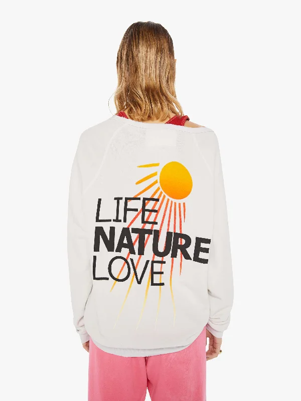 FREECITY LNLSUN Superyumm Biggie Raglan - Chalk Glass Sleek Women's 